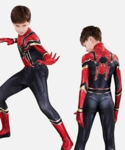 Alternative view of নতুন ডিজাইন স্পাইডার ম্যান ড্রেস Superhero Spiderman Cosplay Costume Bodysuit Jumpsuit For Kids Holiday Party Spiderman Dress Spiderman Costume For Kids - Spiderman DressProduct Type: Costume