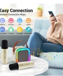 Alternative view of K12 Speaker High-end Bluetooth Audio Small Home Ktv Karaoke Microphone Professional Children's Singing Bluetooth Speaker Column