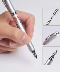 Alternative view of Multifunction Ballpoint Creative Infrared Telescopic Pointer Pen Writing Pen Lase.r pen MULTI FUNCTION 4 in 1 Red Lase.r Pointer LED Light Lamp Ball Pen Torch T