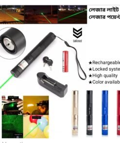 High Performance Green Rechargeable Laser Pinner Laser  Light Adjustable FocusGreen Laser Pointer(Laser light) 10km Adjustable