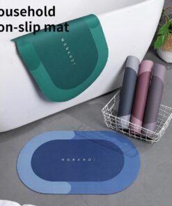 Alternative view of High Quality Absorbency Non-Slip Bathroom Rug - Quick Dry Door Mat Carpet (|PCS) size: 60x40