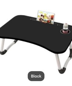 Alternative view of Portable Foldable Home Laptop/Notebook Stand Desk/Study Table - Laptop Stand - Black Color