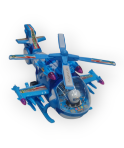 Alternative view of 3D and lighting bettary control with music  helicopter for kids Aseenaa Musical And 3D Led Lights Helicopter Toy For Boys Girls360 Degree Rotation Aeroplan Vehicle Toys For 2-5 Years