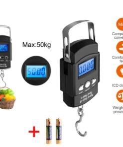 Alternative view of Digital Hanging Weight Scale-Weiheng, Electronic Portable LCD Digital Scale - Weight Machine Digital