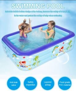 Kids Baby Children lInflatable Swimming Pool Bath Tub 305CM