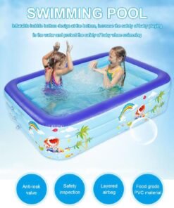 Alternative view of Kids Baby Children lInflatable Swimming Pool Bath Tub 262CM
