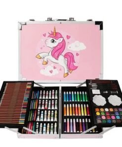 145-পিস ইউনিকর্ন Colour Box Art Set – শিশুদের জন্য Drawing & Painting Kit