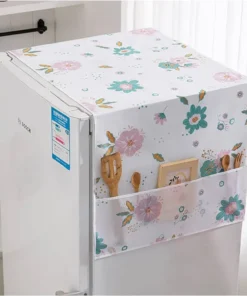 Alternative view of প্রিমিয়াম মানের ফ্রিজ কাভার | ওয়াটারপ্রুফ ও ধুলোরোধী | স্টাইলিশ ডিজাইন