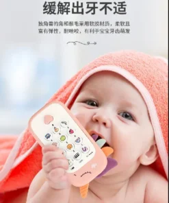 Baby Musical Phone Toy – Educational Sound & Light Telephone for Kids’ Learning & Sleeping Fun