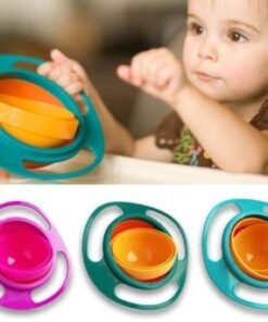 360° Anti Spill Gyro Bowl