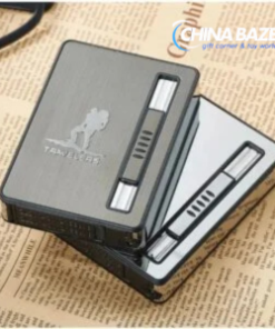 Alternative view of 💥 Premium Quality Gas Lighter with Cigarette Case – stylish, modern এবং খুবই durable একটি smart gadget।