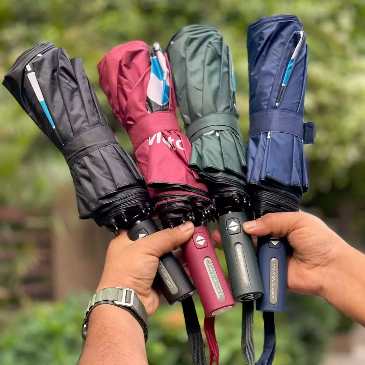 BMW Umbrella 16 rib (16K-48 Bones Full auto open & close)