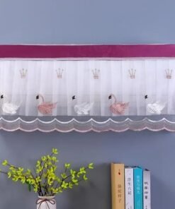 Premium AC Cover for 1.5 Ton & 2 Ton | Dustproof & Washable Decorative Air Conditioner Cover