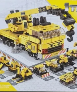 🚗 CT SWA Rmano Car 12-in-1 Building Toy Set – 572 PCS Fun & Creative Play