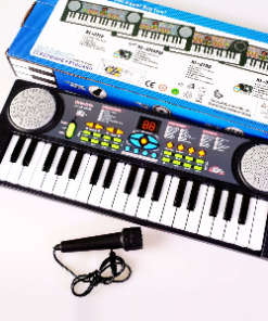 CANTO Mini Electronic Keyboard – 37 Keys Musical Piano Toy with Mic & Fun Sounds for Kids