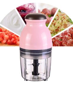 Alternative view of Mini Blender Food Processor – Stainless Steel 4 Blade Powerful Mixer Chopper with High Speed Motor (Juice, Meat & Vegetable Cutter)