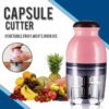 Mini Blender Food Processor – Stainless Steel 4 Blade Powerful Mixer Chopper with High Speed Motor (Juice, Meat & Vegetable Cutter)