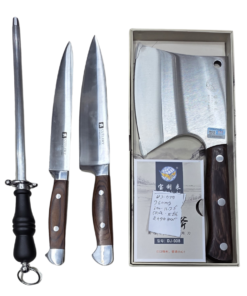 Complete Qurbani Set – Chapati + 2 Premium Churi + Sharpener 🔥