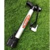 Compact 3-in-1 Mini Air Pump – Aluminium Portable Hand Pump for Bicycle, Motorcycle & Sports Balls with Needle Set (Easy Carry Travel Pump)