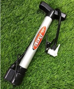 Compact 3-in-1 Mini Air Pump – Aluminium Portable Hand Pump for Bicycle, Motorcycle & Sports Balls with Needle Set (Easy Carry Travel Pump)