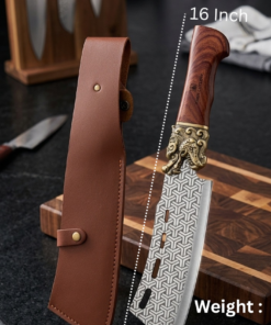Alternative view of Professional Qurbani Knife – প্রিমিয়াম ছুরি (Heavy Duty Cutting)