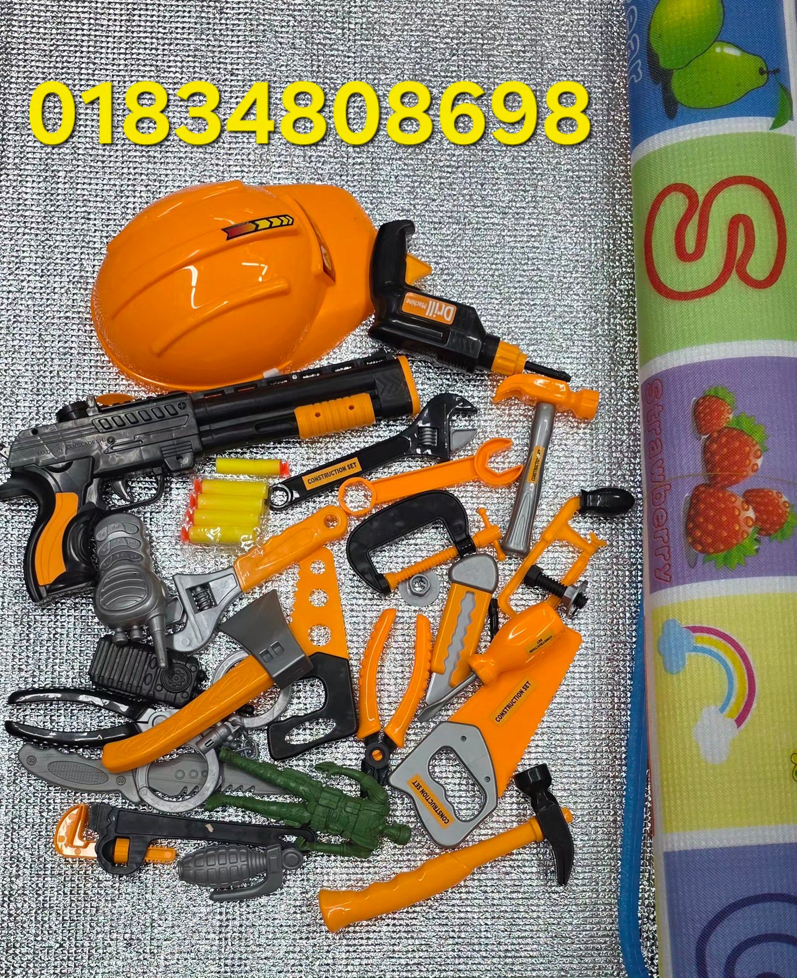27 Pieces Kids Toy & Play Mat Combo Set - Image 3