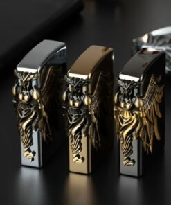 Alternative view of 3D Zippo Style Gas Lighter – Premium Jet Flame Butane Lighter