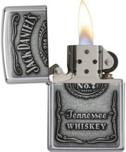 Alternative view of Zippo Windproof Lighter | Metal Long Lasting Jack Daniel’s Edition Pocket Lighter