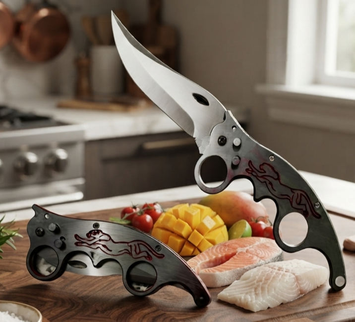 Premium Stainless Steel Kitchen Knife | Ultra Sharp Multipurpose Chef Knife