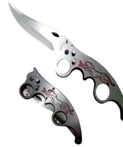 Alternative view of Premium Stainless Steel Kitchen Knife | Ultra Sharp Multipurpose Chef Knife