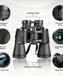 Alternative view of Professional 20x50 High-Definition Binoculars – 10x Zoom HD Optical Telescope for Outdoor Adventure (দূরবীন)