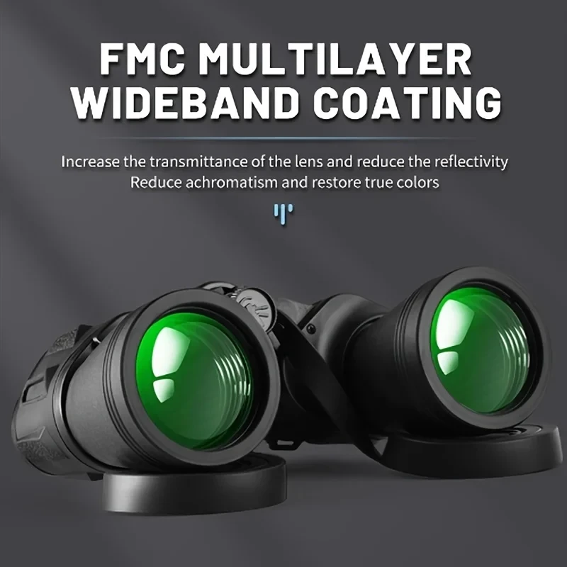 Professional 20x50 High-Definition Binoculars – 10x Zoom HD Optical Telescope for Outdoor Adventure (দূরবীন) - Image 3