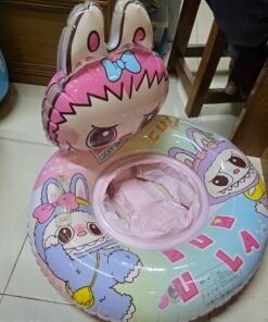 Alternative view of Labubu Inflatable Toddler Pool Float Seat – Premium Kids Swimming Ring (0–8 Years)