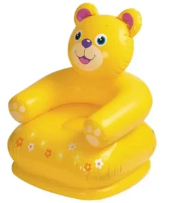 Alternative view of Happy Animal Teddy Air Chair – Inflatable Kids Sofa Chair | Soft & Comfortable Baby Seat
