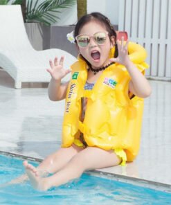 Intex Kids Swimming Jacket – Inflatable Float Vest with Neck Support | 3-6 Years