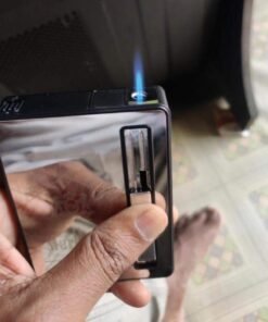 Premium Benson Branded Metal Cigarette Case & Built-in Lighter – 2-in-1 Combo - Image 3