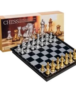 Alternative view of Premium Magnetic Chess Board | Folding Travel Chess Set | 9.8", 12.5" & 14.2" Sizes