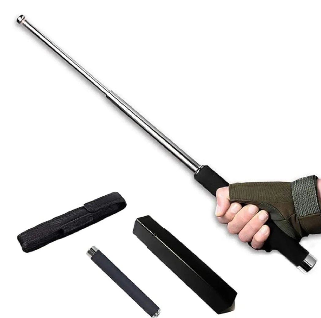 Premium 26-Inch Self-Defense Telescopic Baton | Durable Steel Security Stick - Image 4