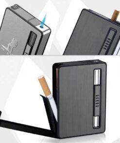 Alternative view of Premium Metal Windproof Blue Jet Flame Lighter - TRAVELERS Edition