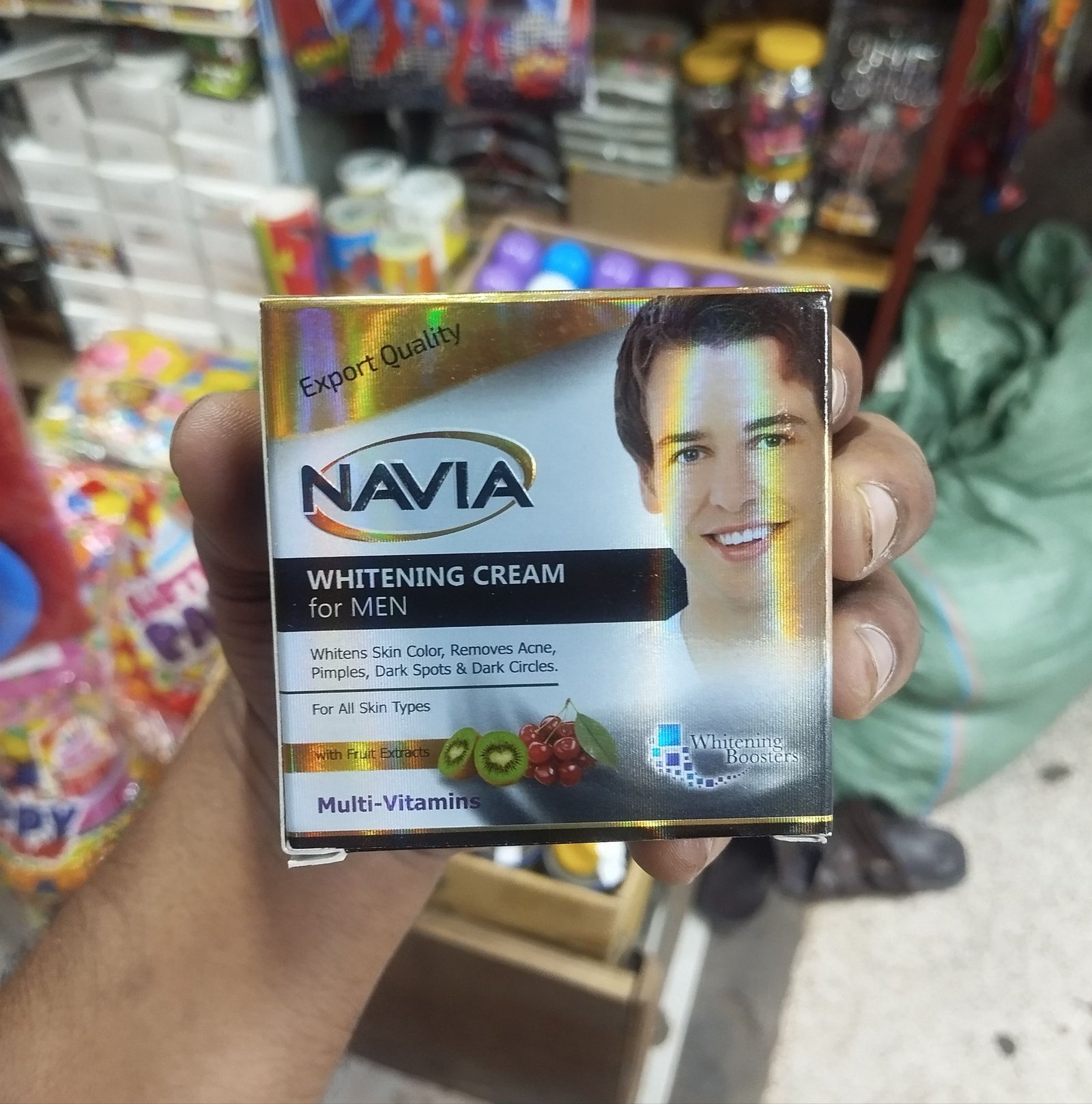 NAVIA Whitening Cream for Men with Fruit Extract - Multi Vitamin (Export Quality) - Image 2