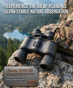 Canon 10-30x50 High-Power Zoom Binoculars with BaK-4 Porro Prism & Multi-Coated Lens