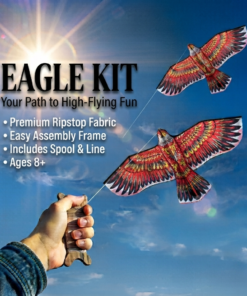 Realistic Flying Eagle Kite for Kids & Adults - Outdoor Flying Toy