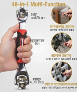 360° Rotating 48-in-1 Multi-Function Universal Tiger Wrench Smart Hand Tool