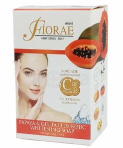 Alternative view of Fiorae Papaya & Gluta Plus Kojic Whitening Soap 165g