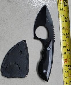 Outdoor Pocket Mini EDC Tactical Hunting Knife with Protective Sheath - Image 3