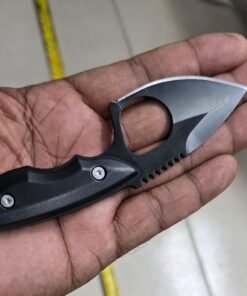 Outdoor Pocket Mini EDC Tactical Hunting Knife with Protective Sheath