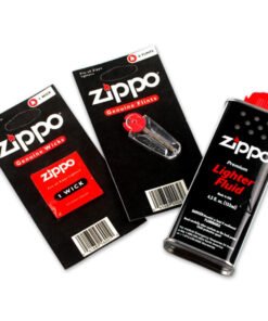 Alternative view of Zippo Lighter Maintenance Combo Pack - 133ml Premium Fluid, 1 Flints & 1 Wick