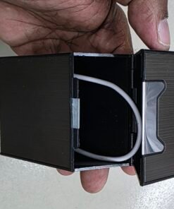 Automatic Cigarette Case with Built-In Lighter (20 Capacity) - প্রিমিয়াম মেটাল সিগারেট বক্স ও লাইটার - Image 4